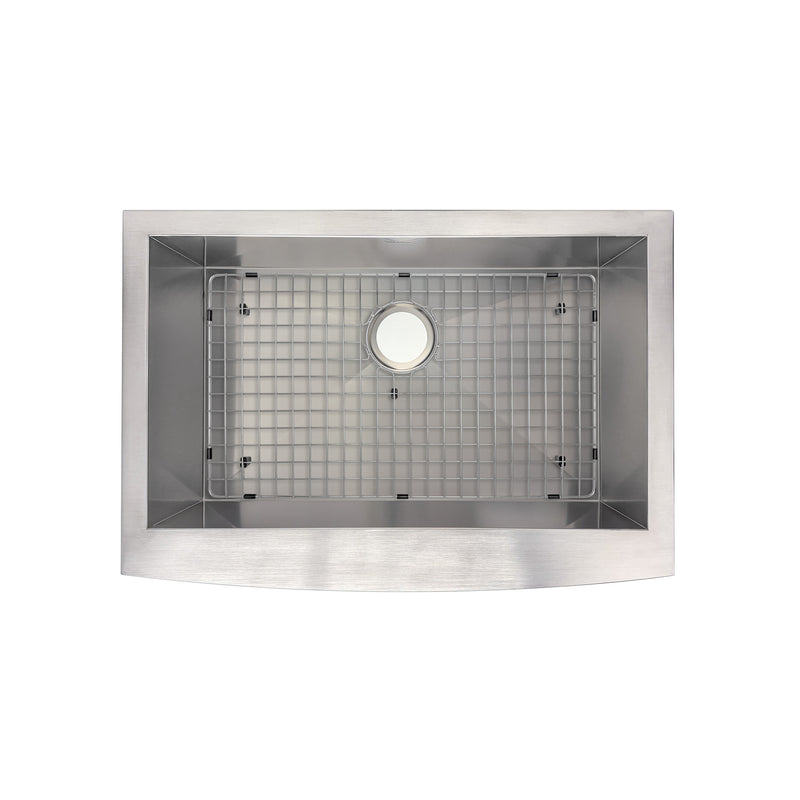 Stainless steel kitchen sink grid for sink model WHNCMAP3021