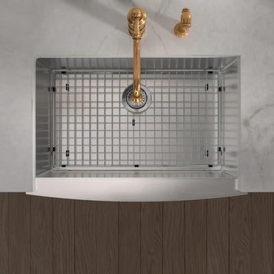 Stainless steel kitchen sink grid for model WHNCMAP3021