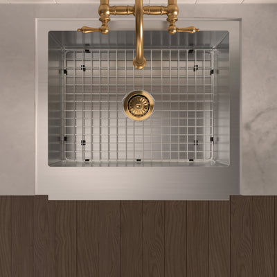 Stainless steel kitchen sink grid for sink model WHNCMAP3026
