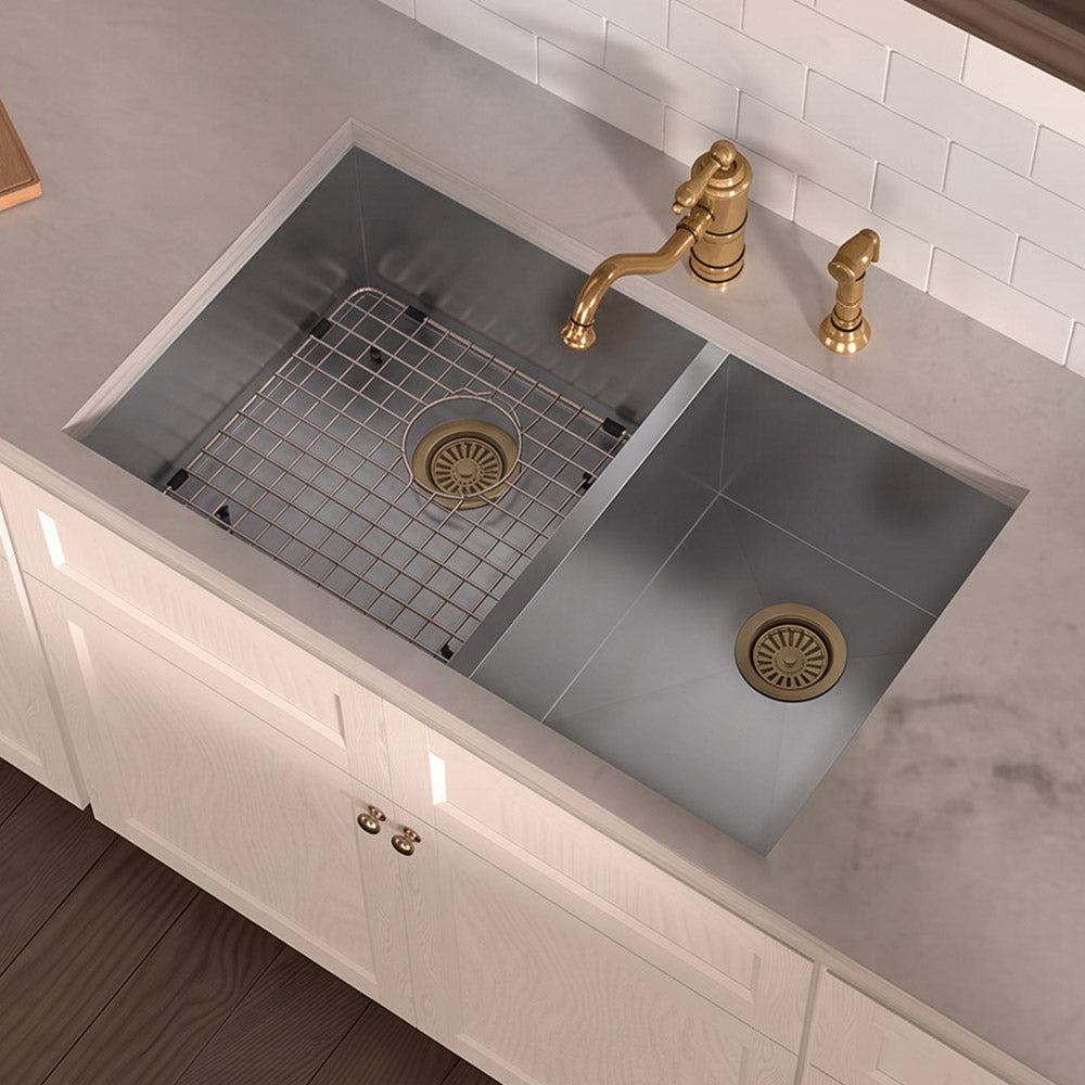 Stainless steel kitchen sink grid for model WHNCMD3320