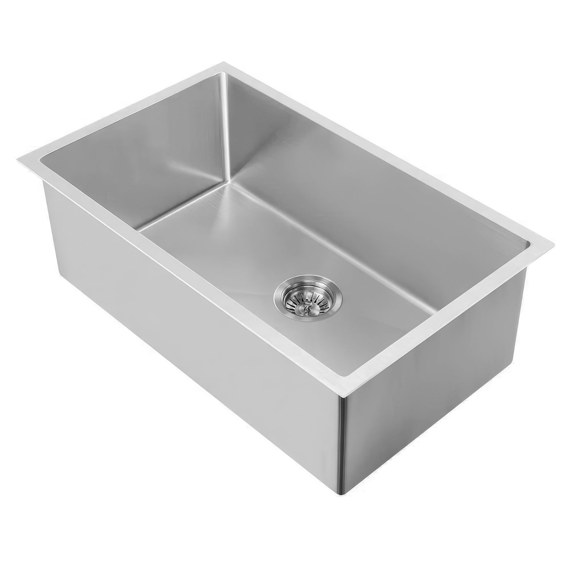 27" Noah Plus heavy duty, 16 gauge single bowl dual-mount sink set