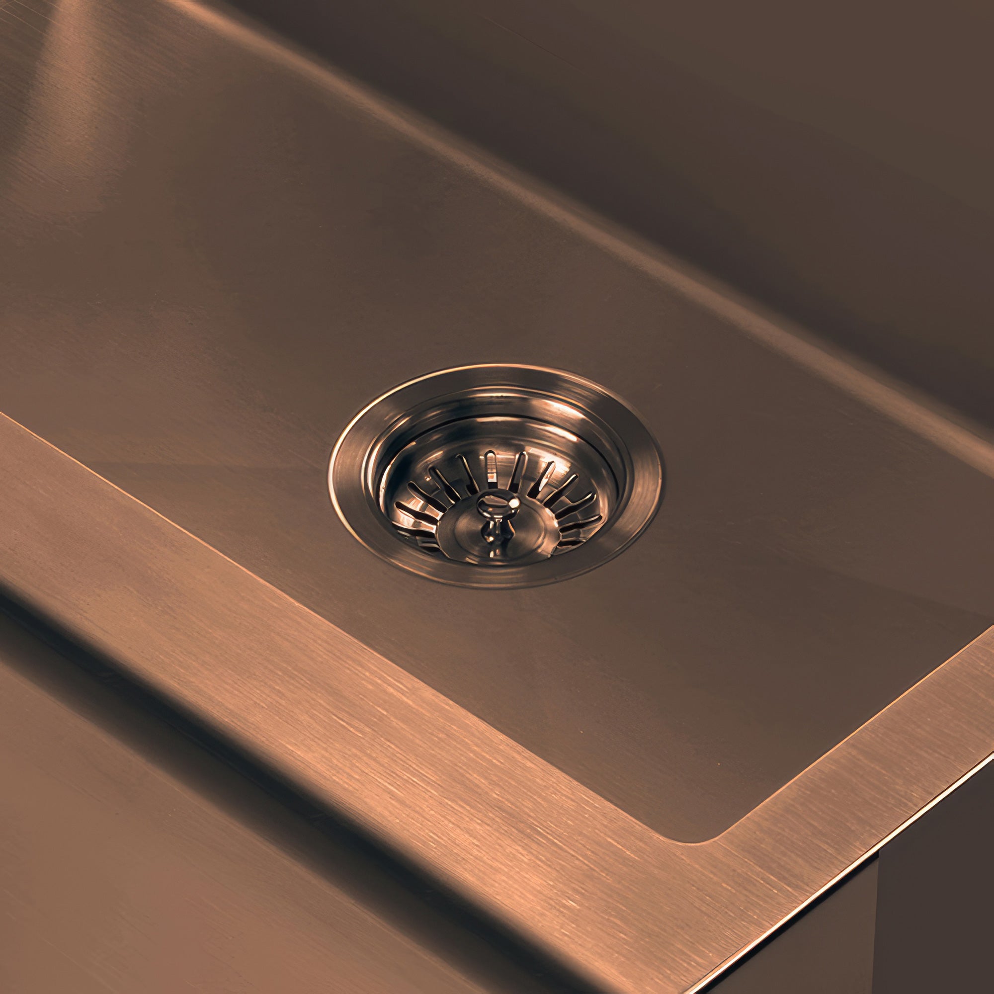 3-1/2" Brushed Stainless Steel Basket Strainer For Kitchen Sink Drain