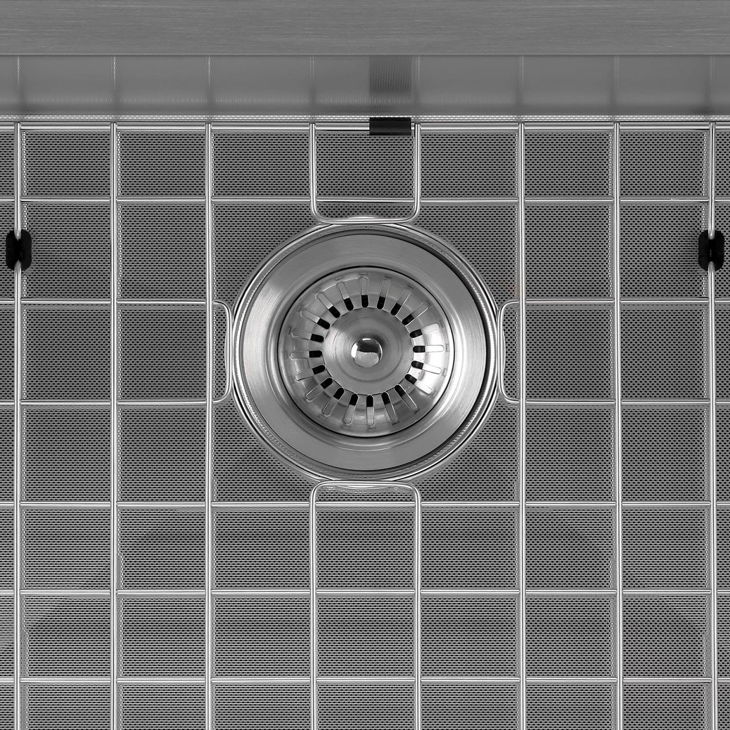 3-1/2" Brushed Stainless Steel Basket Strainer For Kitchen Sink Drain