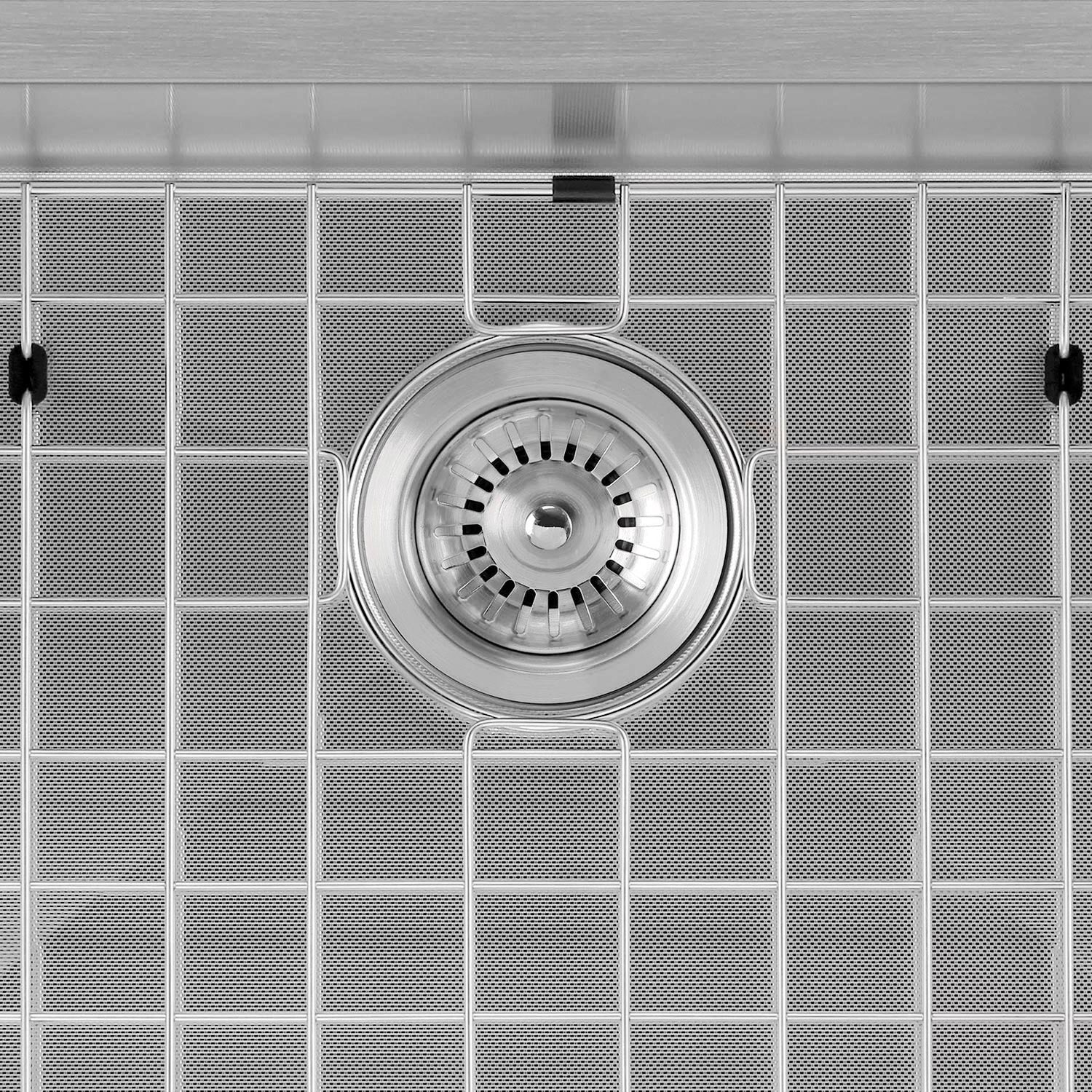 3-1/2" Brushed Stainless Steel Basket Strainer For Kitchen Sink Drain