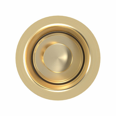 Coming Soon - 3-1/2" solid disposal flange with stopper for stainless steel sinks