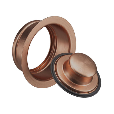 Coming Soon - 3-1/2" solid disposal flange with stopper for stainless steel sinks