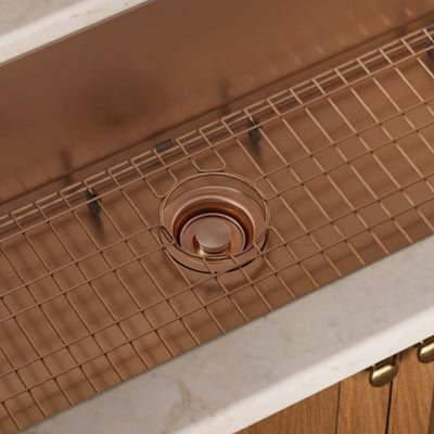 Coming Soon - 3-1/2" solid disposal flange with stopper for stainless steel sinks