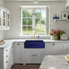 Quatro Alcove 30" Farmhaus Fireclay reversible Sink with a Fluted Front Apron