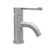 Solid Stainless Steel, single hole, extended single lever lavatory faucet