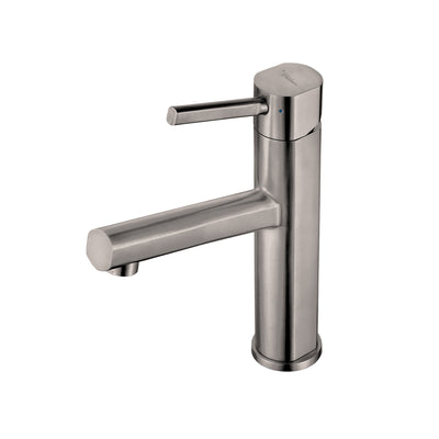 Waterhaus Lead-Free Solid Stainless Steel Single lever Elevated Lavatory Faucet