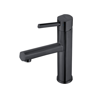 Waterhaus Lead-Free Solid Stainless Steel Single lever Elevated Lavatory Faucet