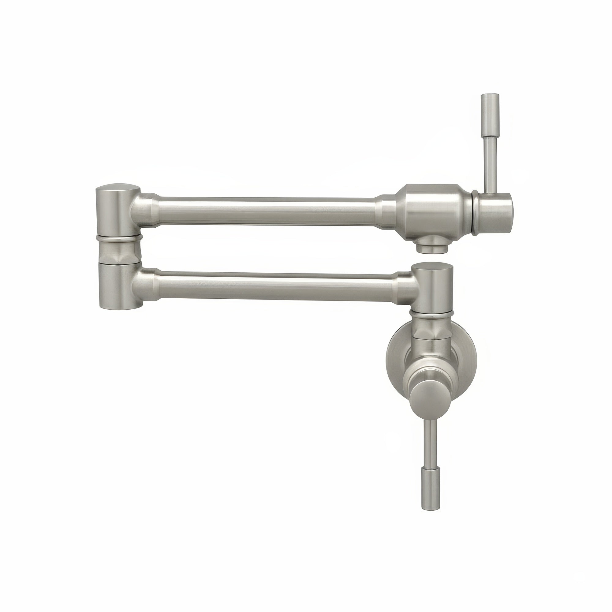 Lead Free, Solid Stainless Steel Wall Mount Pot Filler