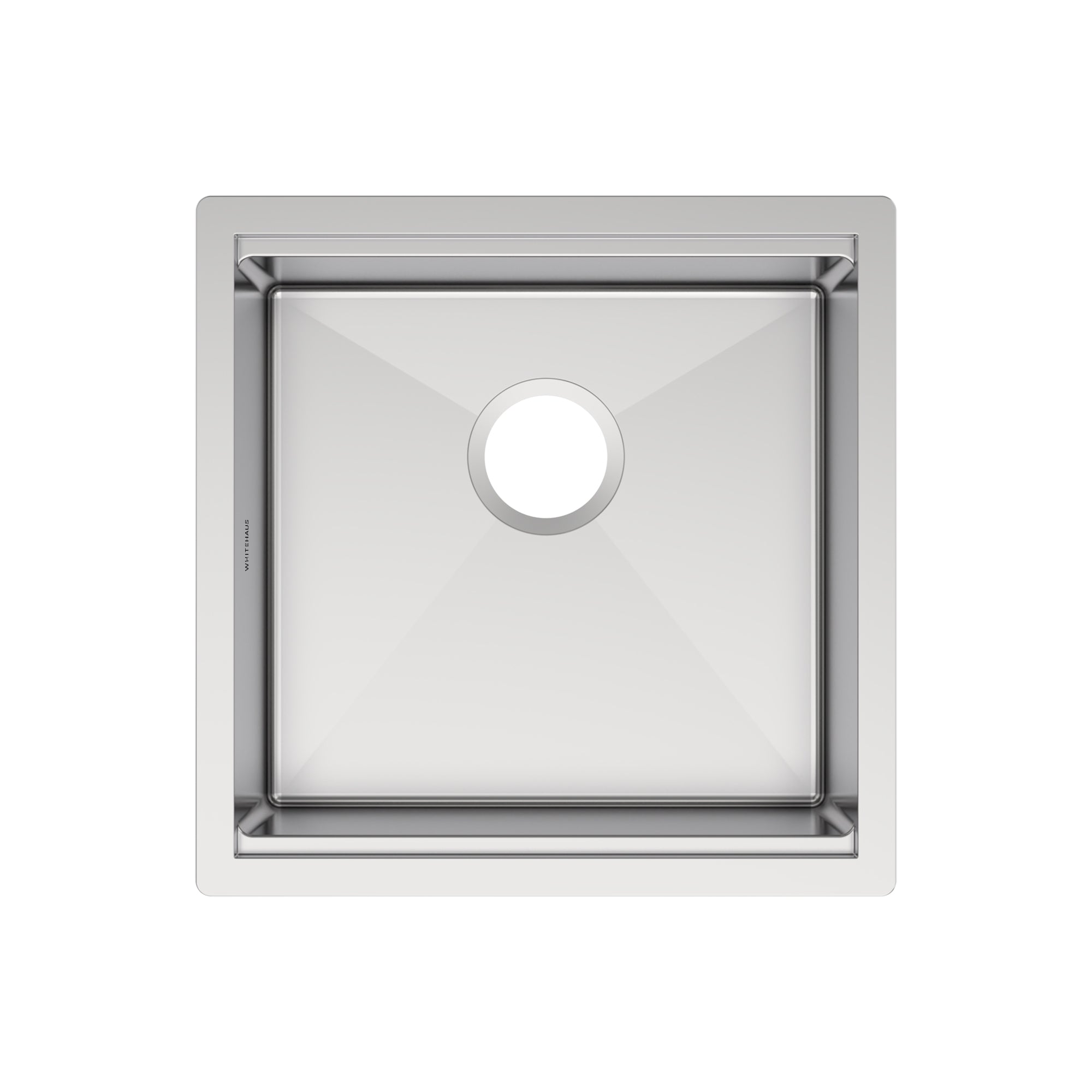 Undermount Single Bowl 16 Gauge Brushed Stainless Steel Workstation Sink With Accessories