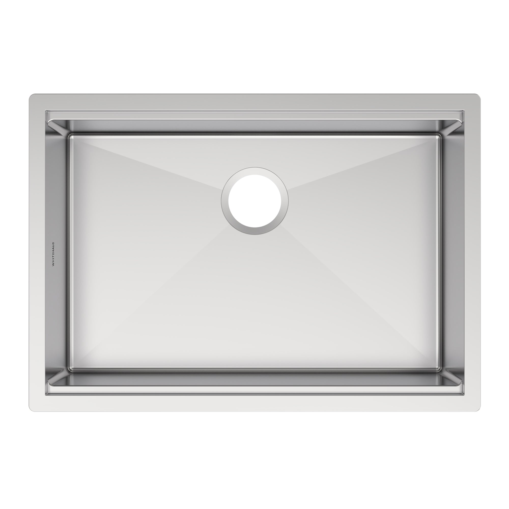 Undermount Single Bowl 16 Gauge Brushed Stainless Steel Workstation Sink With Accessories