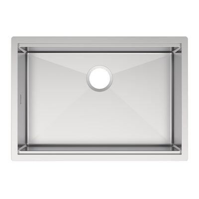 COMING SOON-Undermount Single Bowl 16 Gauge Brushed Stainless Steel Workstation Sink With Accessories
