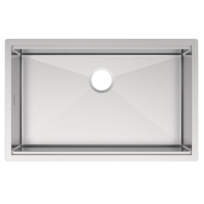 COMING SOON-Undermount Single Bowl 16 Gauge Brushed Stainless Steel Workstation Sink With Accessories