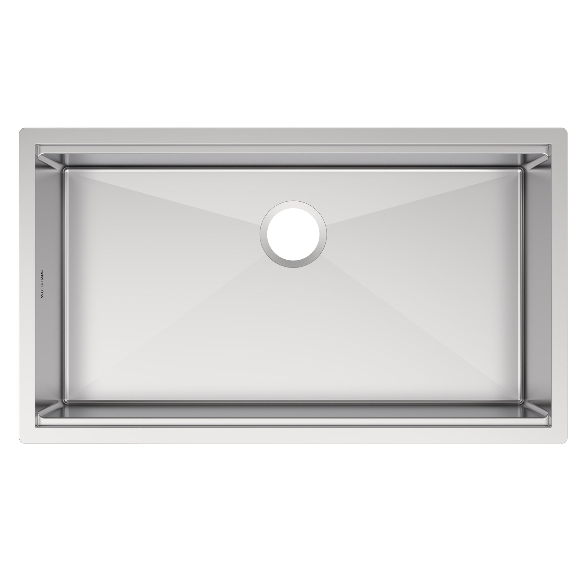 Undermount Single Bowl 16 Gauge Brushed Stainless Steel Workstation Sink With Accessories