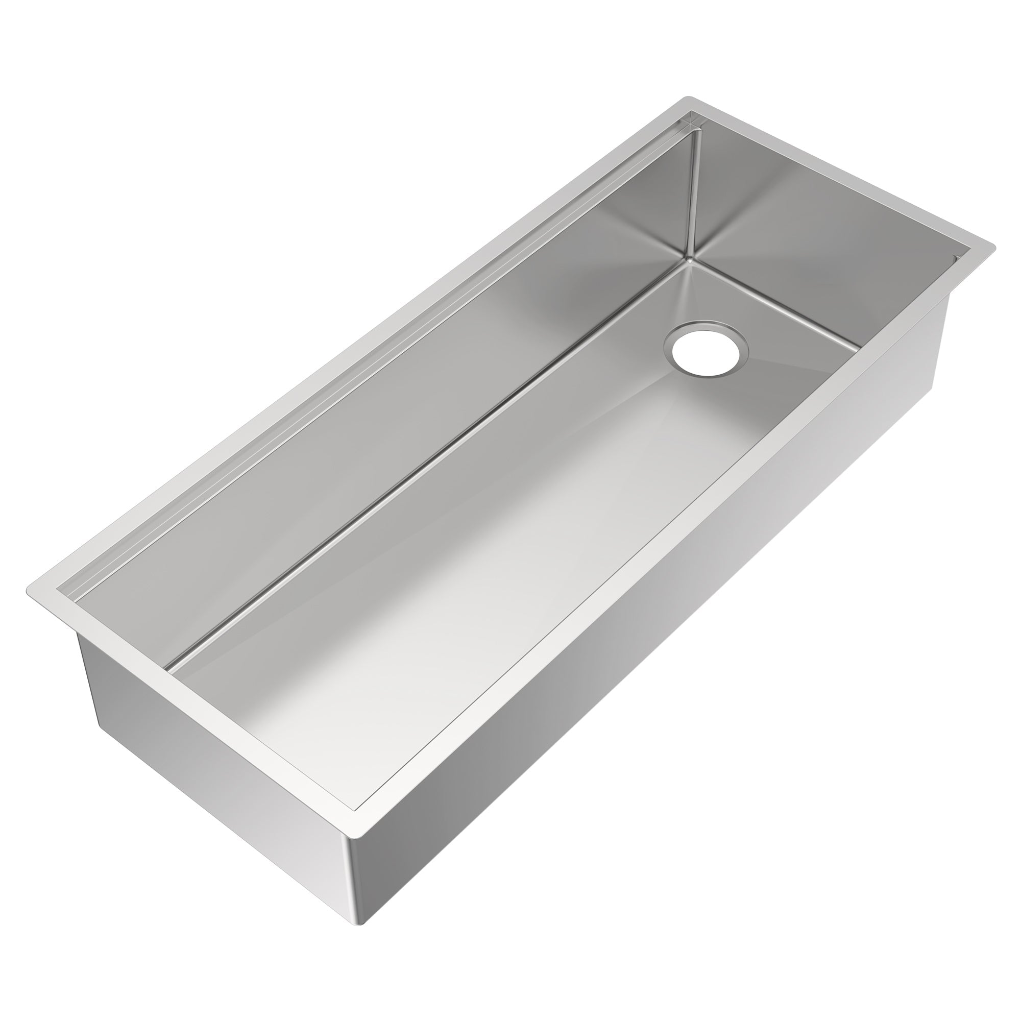 Undermount Single Bowl 16 Gauge Brushed Stainless Steel Workstation Sink With Accessories