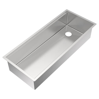 COMING SOON-Undermount Single Bowl 16 Gauge Brushed Stainless Steel Workstation Sink With Accessories