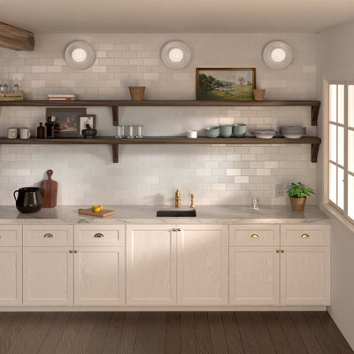 Undermount/drop-in single bowl fireclay kitchen sinks, stainless steel grid included