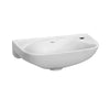 Isabella Collection 16" Small Wall Mount Basin with Center Drain