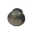 Round solid brass knob.