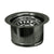 3 1/2" Waste Disposer Trim with Matching Basket Strainer for Deep Fireclay Sinks