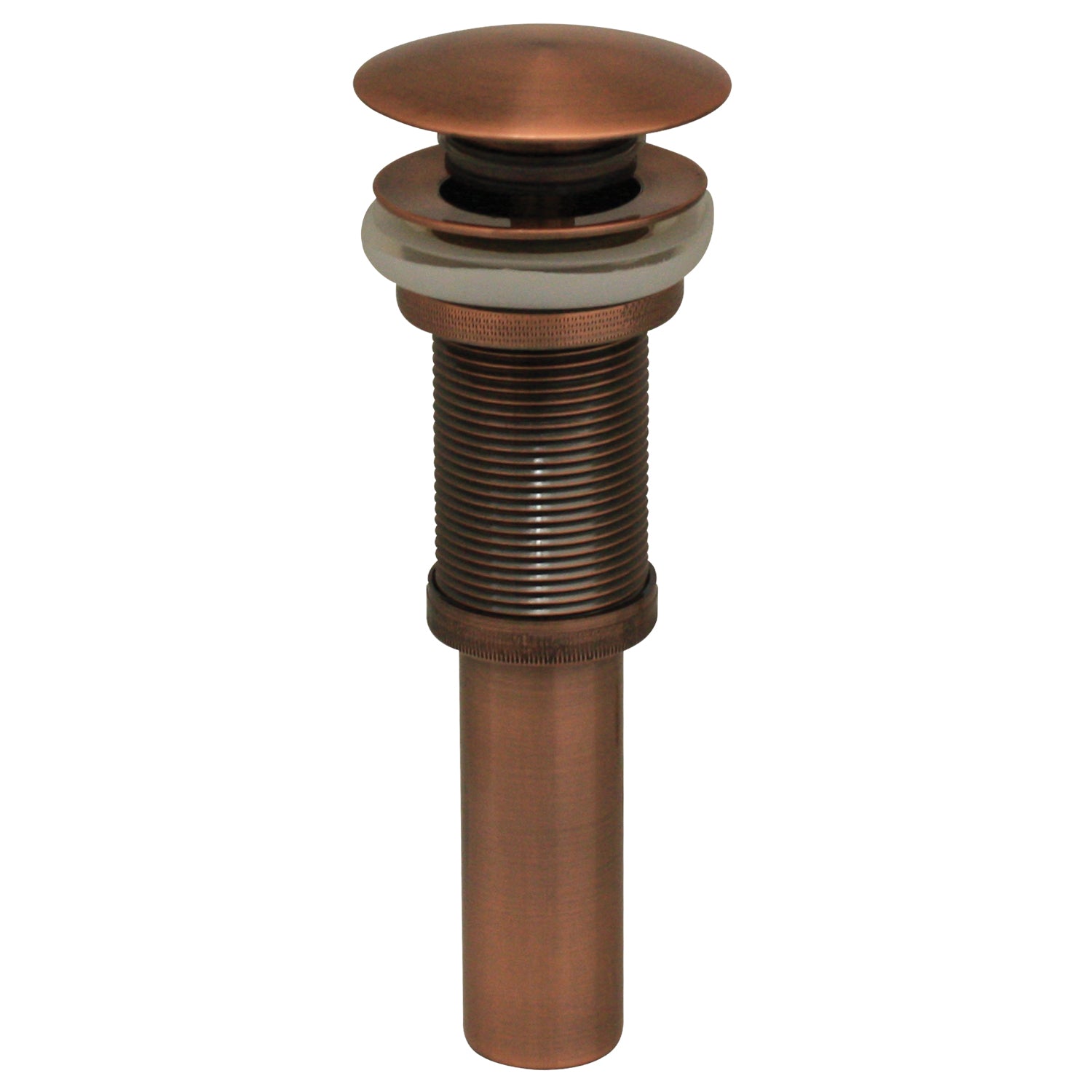 mushroom　0820 Decorative Pop-up Mushroom Drain with Overflow - Whitehaus