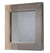 New Generation Matte Square Mirror with Stainless Steel Frame