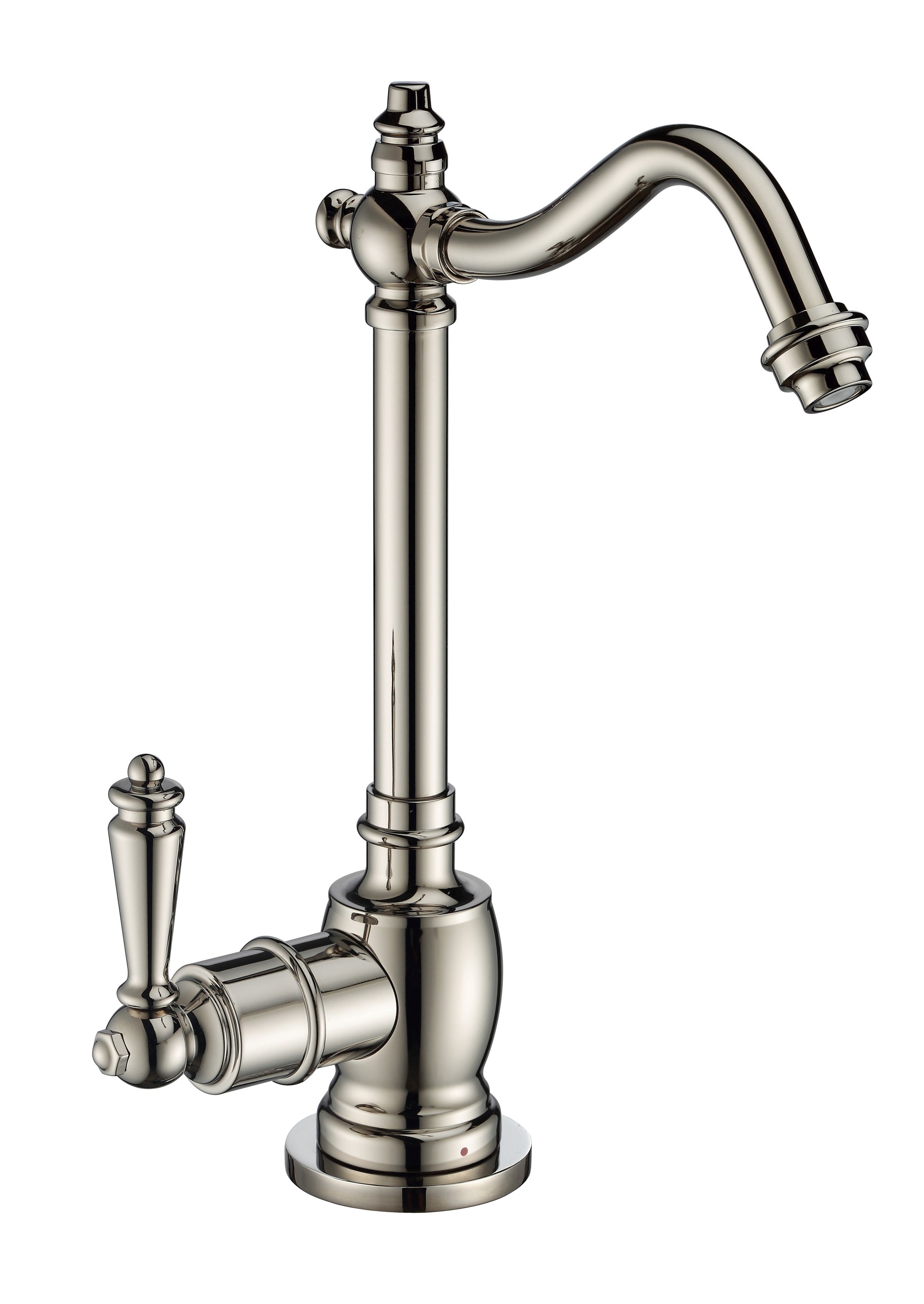 Point of Use Instant Hot Water Drinking Faucet with Traditional Swivel Spout