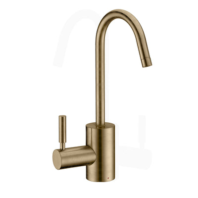 Point of Use Instant Hot Water Drinking Faucet with Gooseneck Swivel Spout