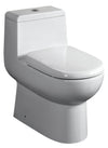 Magic Flush Eco-Friendly One Piece Toilet with a Siphonic Action Dual Flush System, Elongated Bowl 1.6/1.1 GPF