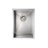 15" Noah's Collection stainless steel commercial single bowl undermount sink
