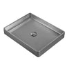 Noah Plus 18 gauge, rectangular above mount bath basin Set