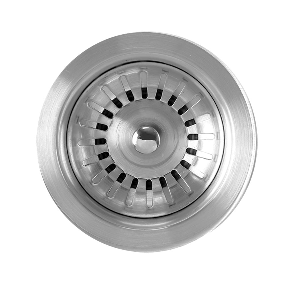 3-1/2" STAINLESS STEEL BASKET STRAINER FOR KITCHEN SINK DRAIN