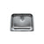 Noah's Collection 23" Brushed Stainless Steel Single Bowl Undermount Sink