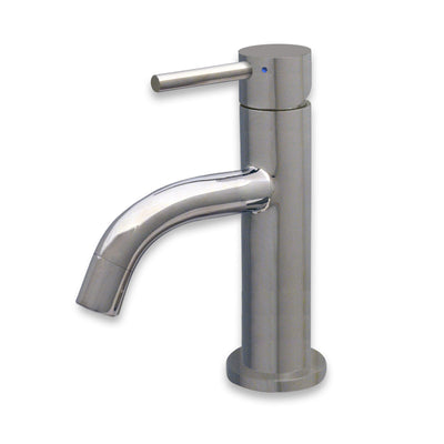 Waterhaus solid stainless steel, single lever small lavatory faucet