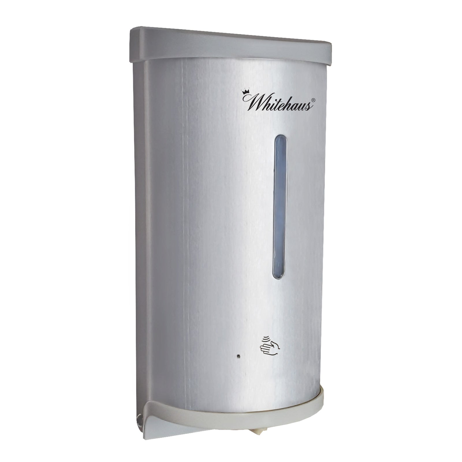 Soaphaus Stainless Steel Hands-free multi-function soap dispenser with sensor technology.