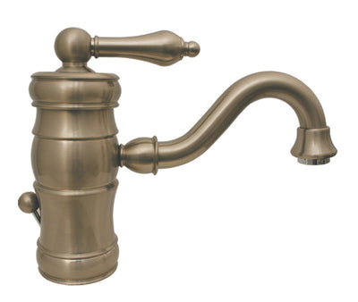 Vintage III Single Hole/Single Lever Lavatory Faucet with Traditional Spout and Pop-up Waste