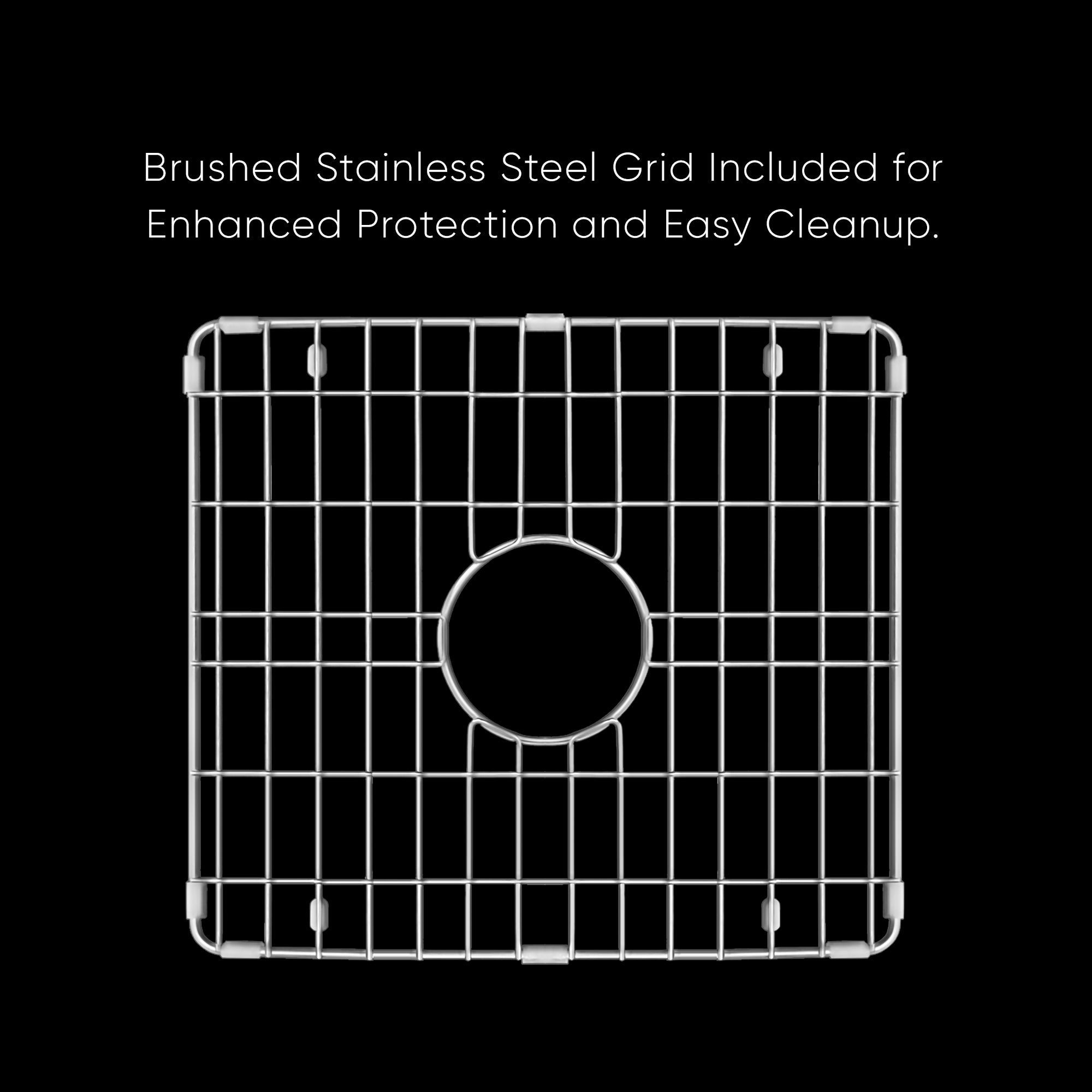 Undermount/Drop-in Single Bowl Fireclay Kitchen Sinks, Stainless Steel Grid Included