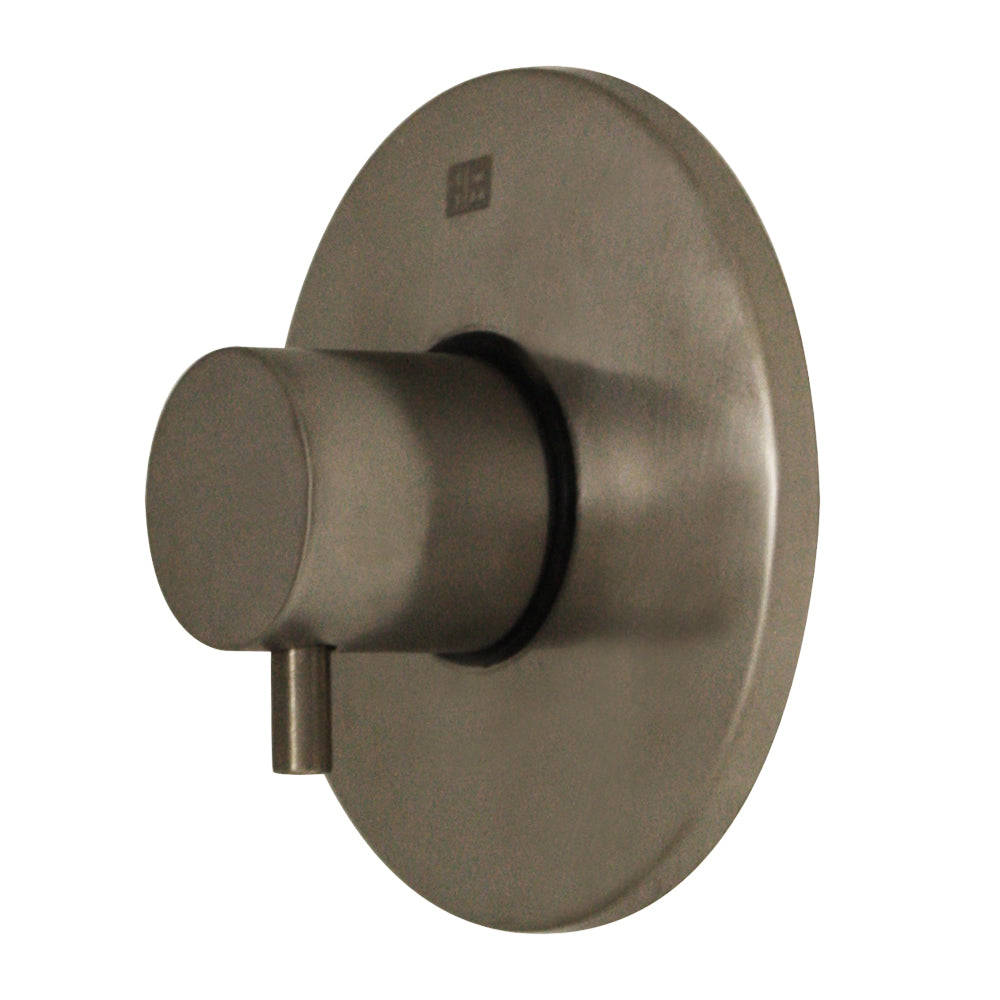 Round solid brass knob - Whitehaus Collection